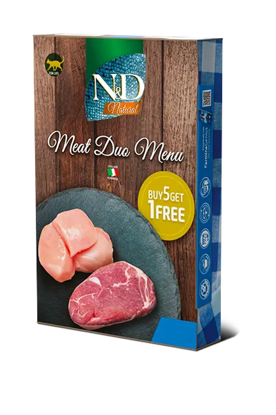 Nd cat natural multipack carne 6x70 gr