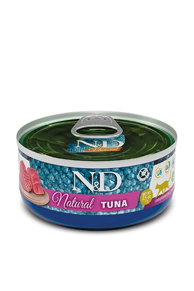Nd cat natural tonno 70 gr