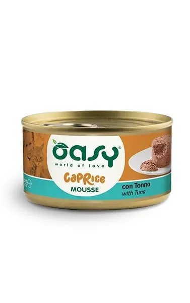 Oasy cat caprice mousse tonno lattina 85 gr