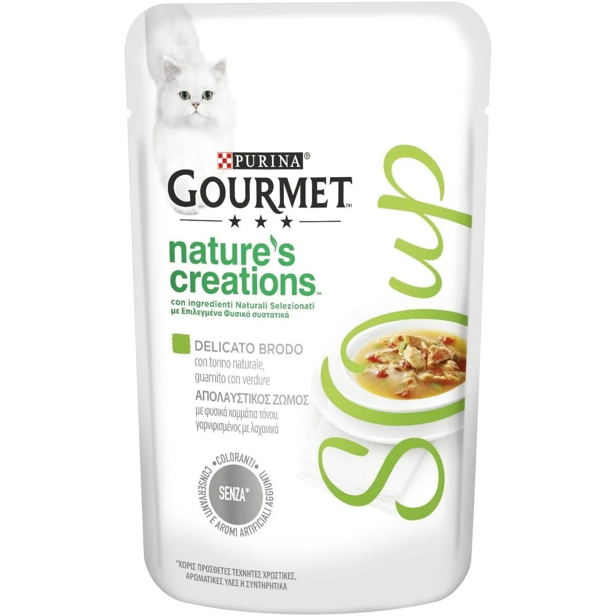 Gourmet soup tonno e verdure 40 gr