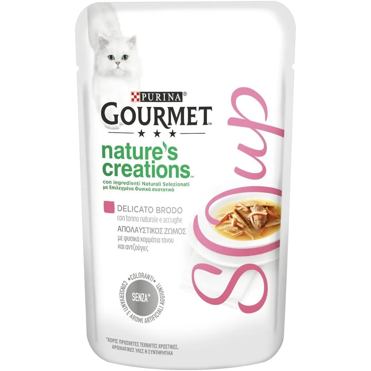 Gourmet soup tonno e acciughe 40 gr