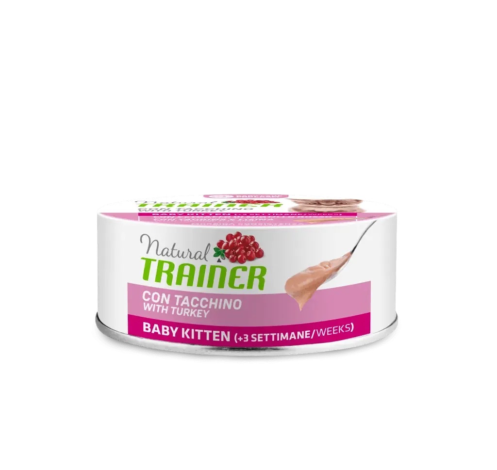 Trainer natural cat baby kitten lattina 80 gr