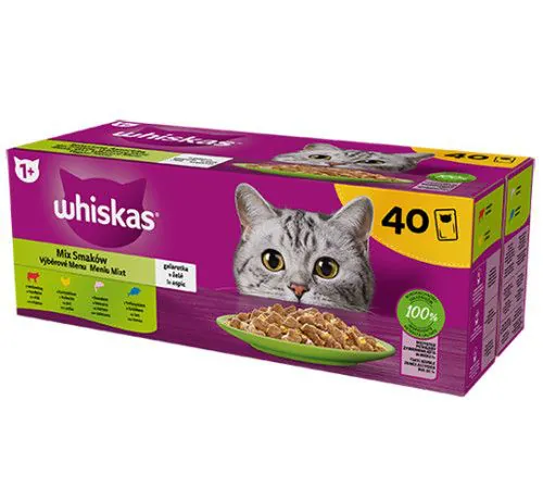 Whiskas core multipack 40 bustine da 85 gr
