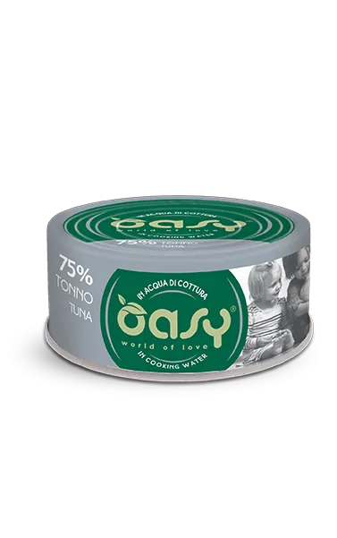 Oasy cat more love tonno lattina 70 gr