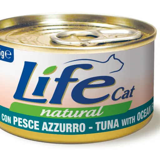 Life cat tonno e pesce azzurro lattina 85 gr