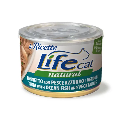 Life cat tonno e pesce azzurro lattina 150 gr