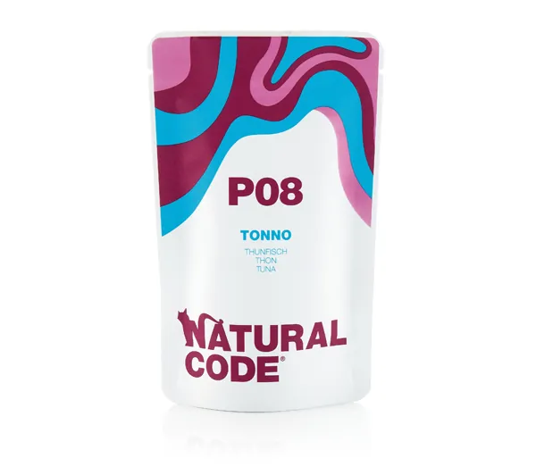 Natural code gatto tonno bustina 70 gr
