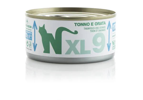 Natural code gatto tonno e orata lattina 170 gr