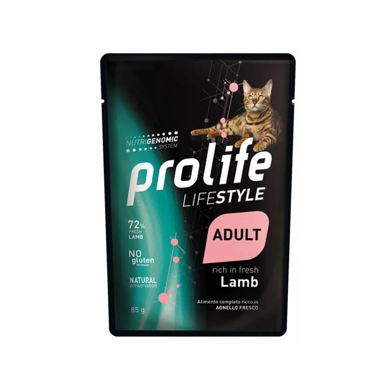 Prolife cat adult agnello e riso bustina 85 gr