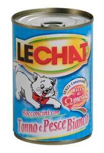 Lechat bocconcini tonno e pesce bianco lattina 720 gr