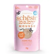 Schesir gatto baby mousse salmone bustina 70 gr