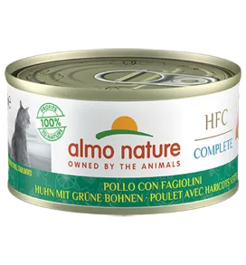 Hfc cat complete pollo e fagiolino lattina 70 gr