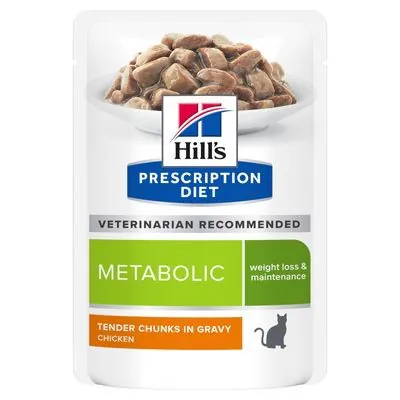 Hills gatto metabolic bustina 85 gr