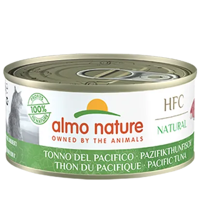 Hfc cat natural tonno del pacifico lattina 150 gr