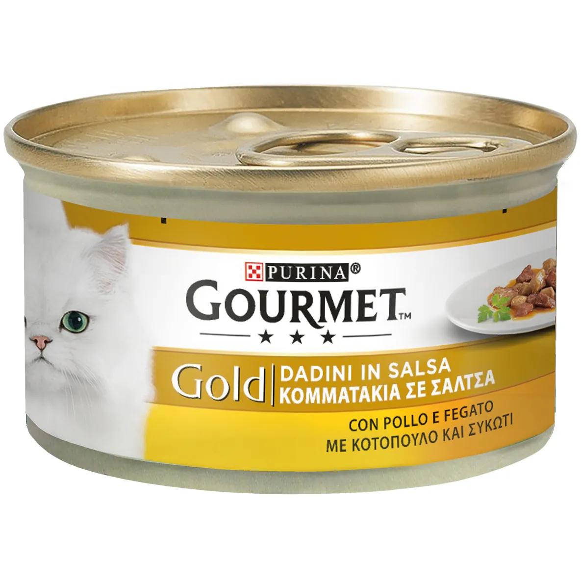 Gourmet gold dadini pollo e fegato 85 gr