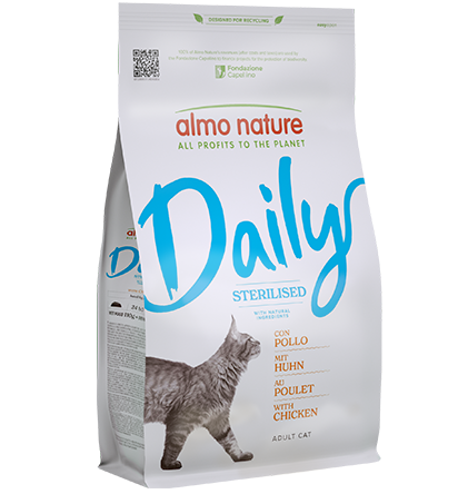 Holistic cat pollo sterilizzato 12 kg