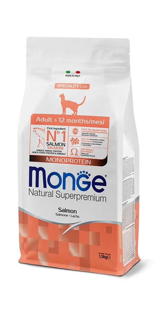 Monge cat adult salmone 1,5 kg