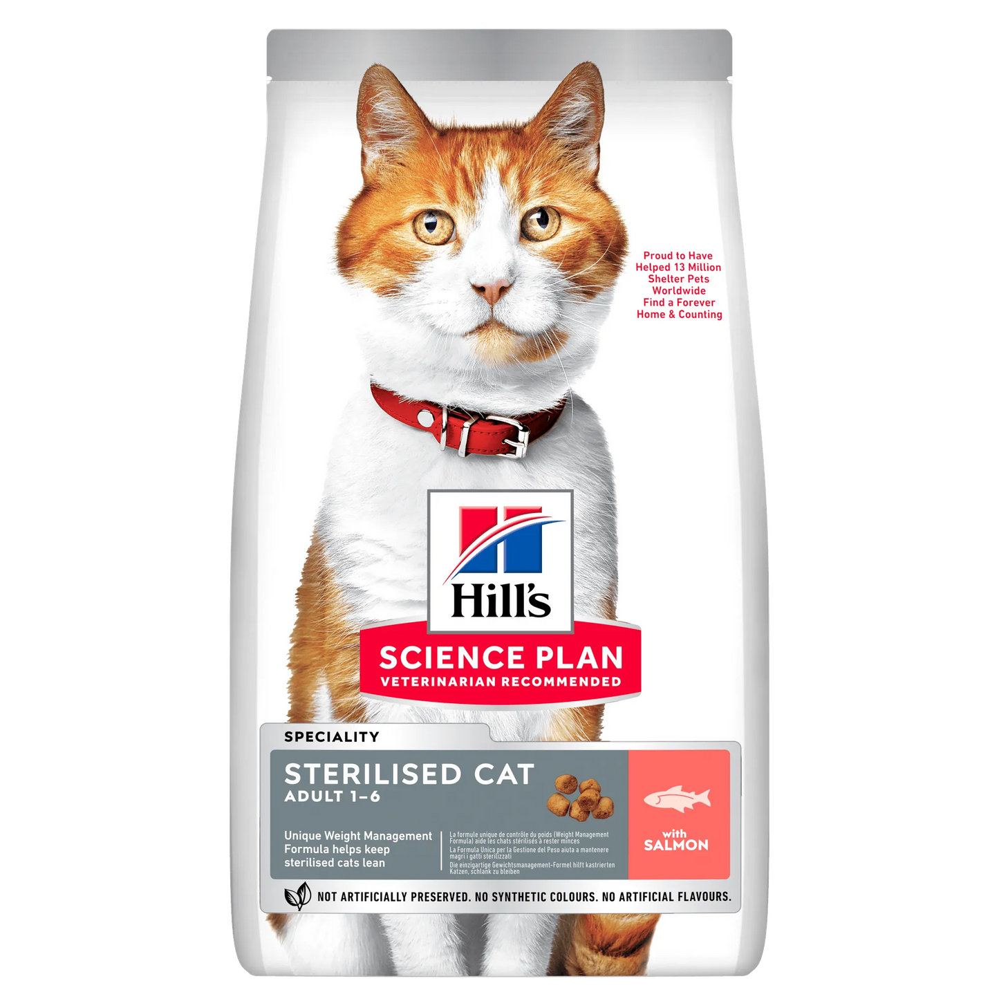 Hills gatto sterilized salmone 3 kg