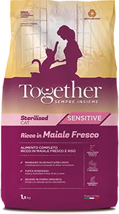Together cat sterilized maiale 1,5 kg