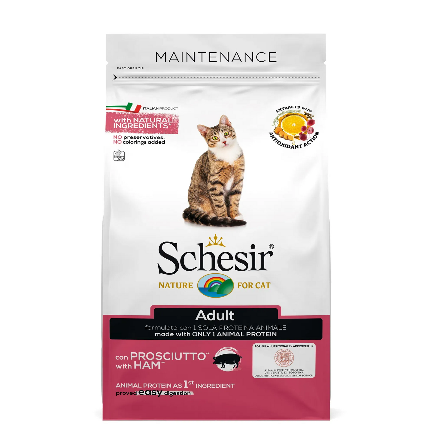 Schesir gatto adult prosciutto 1,5 kg