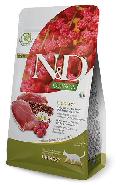 Nd cat quinoa e anatra urinary 5 kg
