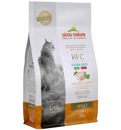 Hfc cat sterilized pollo 1,2 kg