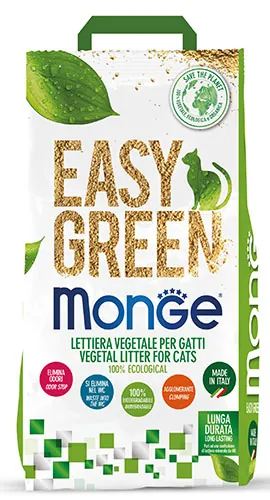 Lettiera easy green vegetale 10 lt 3,8 kg