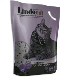 Lindocat crystal silicio lavanda 5 litri