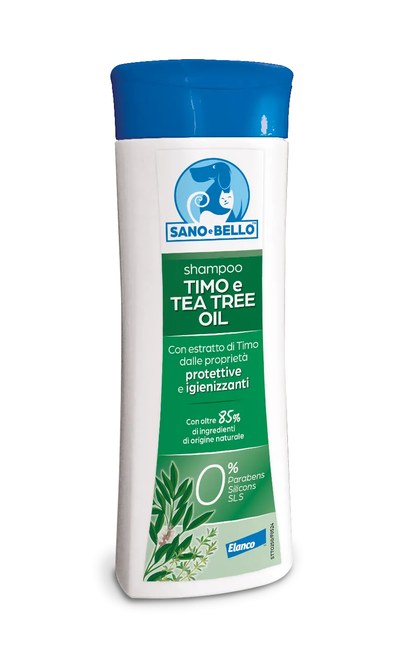 Shampoo cani timo e tea tree oil 250 ml