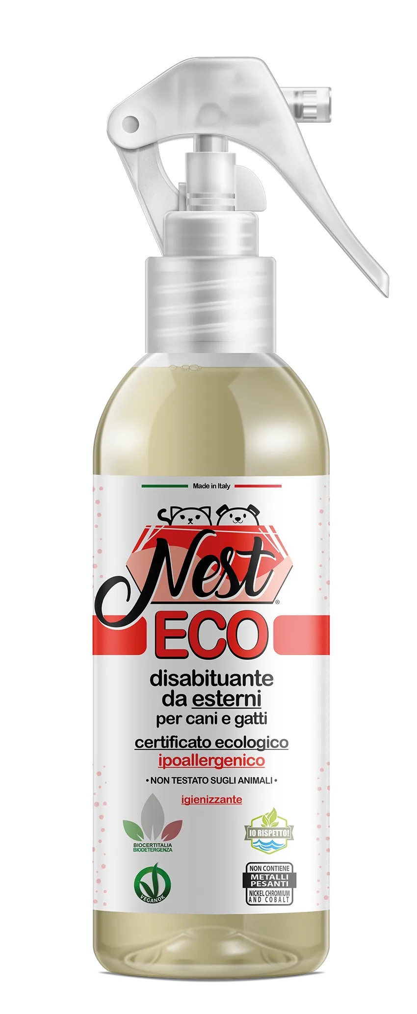Nest eco disabituante per esterni cane e gatto 250 ml