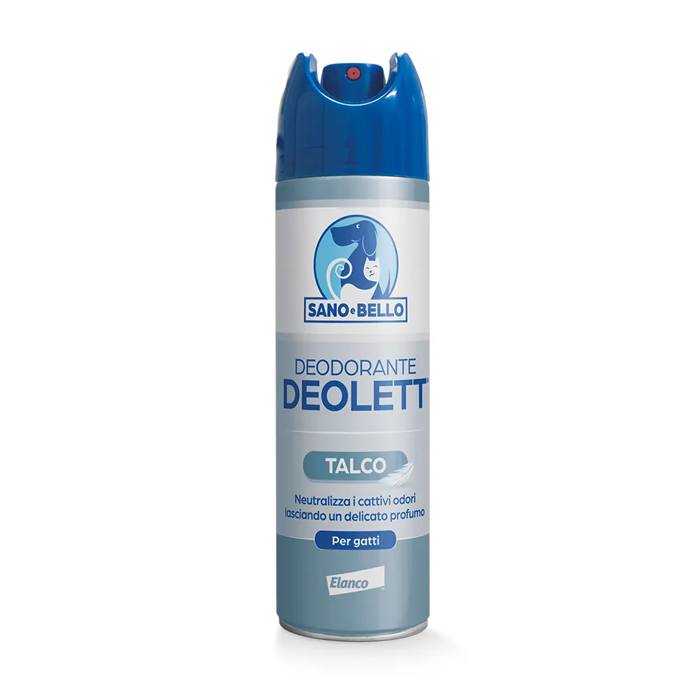 Deolett deo talco gatti 200 ml