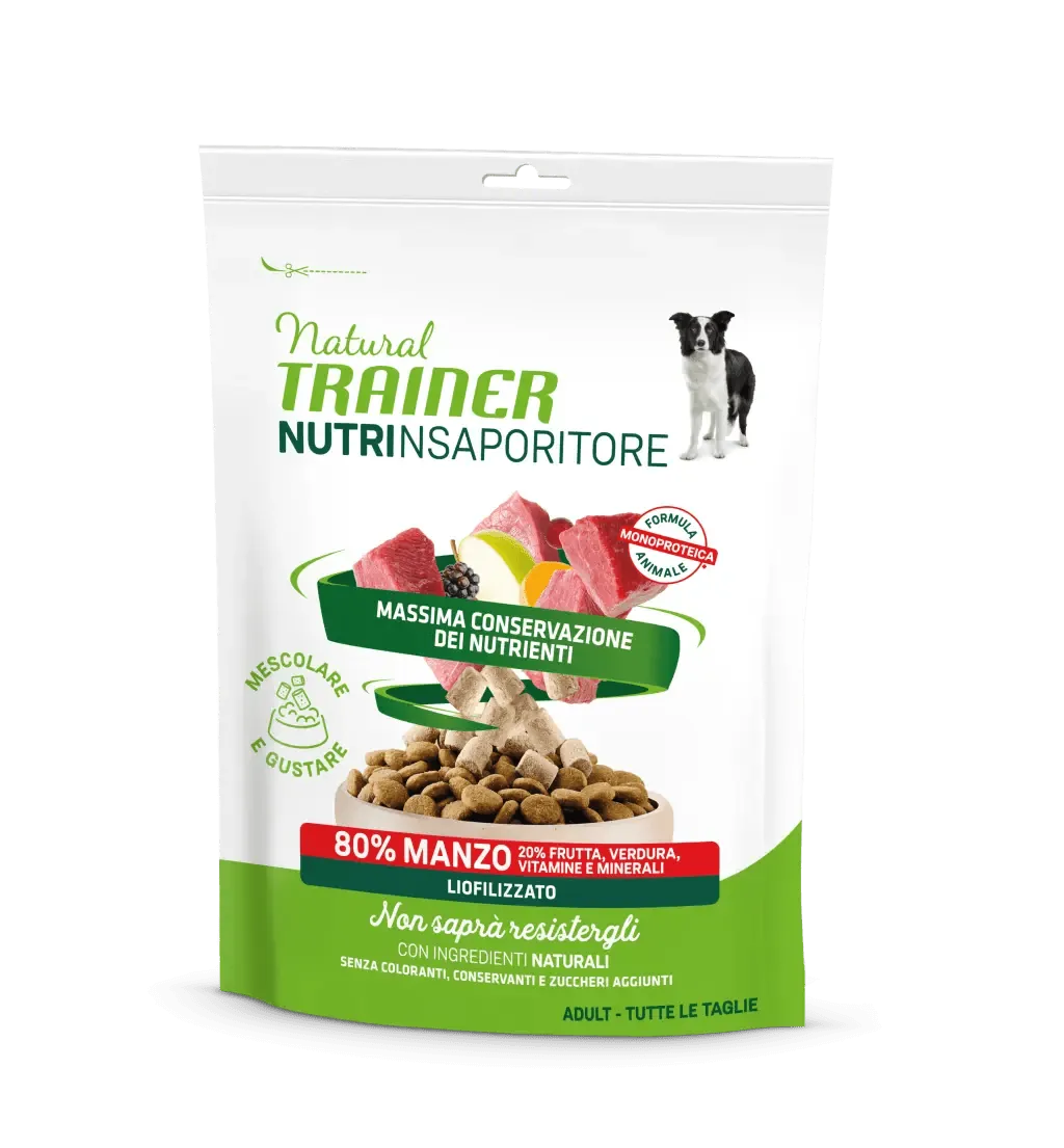 Trainer natural nutrinsaporitore manzo 40 gr