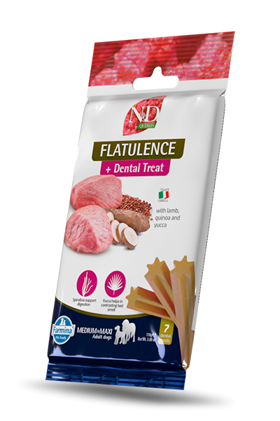 Nd dog snack quinoa flatulence adult medio maxi 110 gr