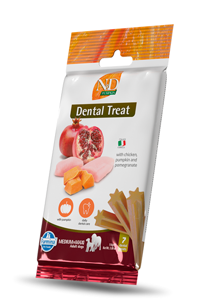 Nd dog snack zucca pollo e melograno adult medio maxi 110 gr