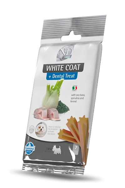 Nd dog snack white spigola spirulina e riso adult mini 60 gr