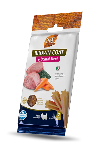 N&D Cane Snack Brown Agnello Spirulina E Patate Adult Mini 60 Gr - Scade il 05/06/2026