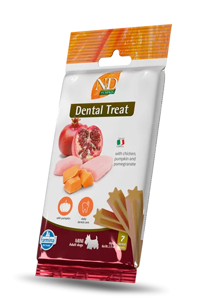 Nd dog snack zucca pollo e melograno adult mini 60 gr