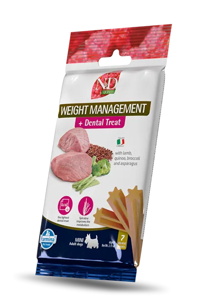 Nd dog snack quinoa weight mantenance agnello adult mini 60 gr