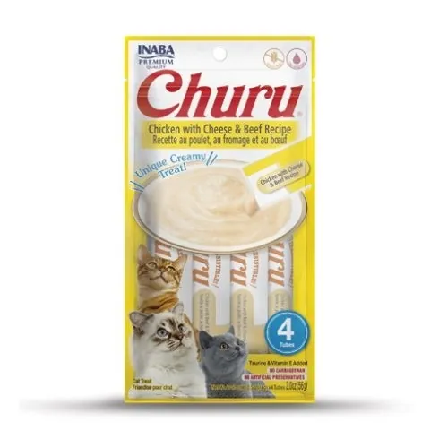 Churu cat snack pollo e formaggio 4 x 14 gr