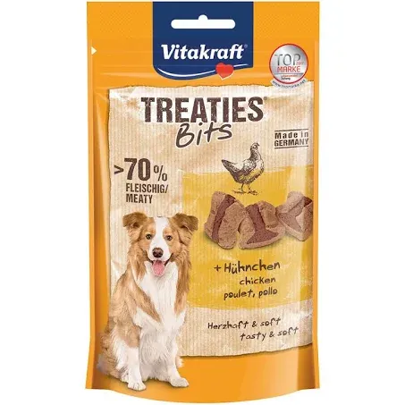 Vk dog treaties bits pollo e bacon 120 gr