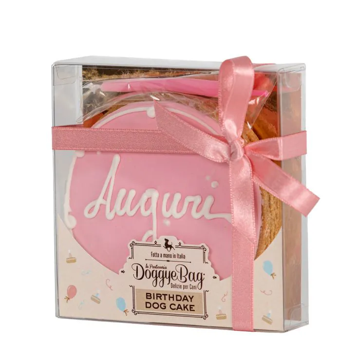 Birthday dog rosa 120 gr