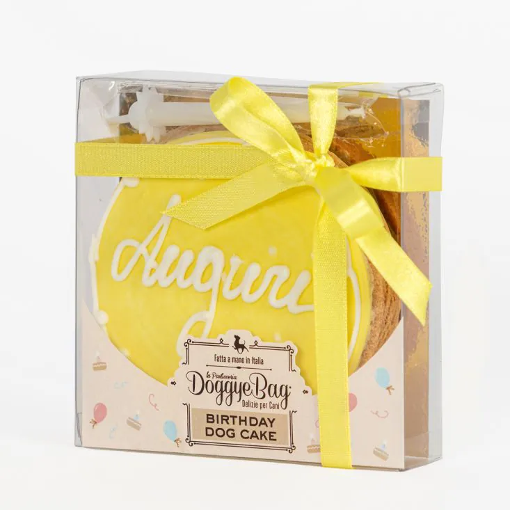 Birthday dog giallo 120 gr