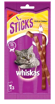 Whiskas catstick pollo 3 x 6 gr