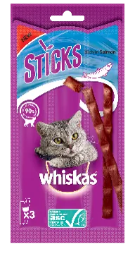 Whiskas catstick salmone 3 x 6 gr