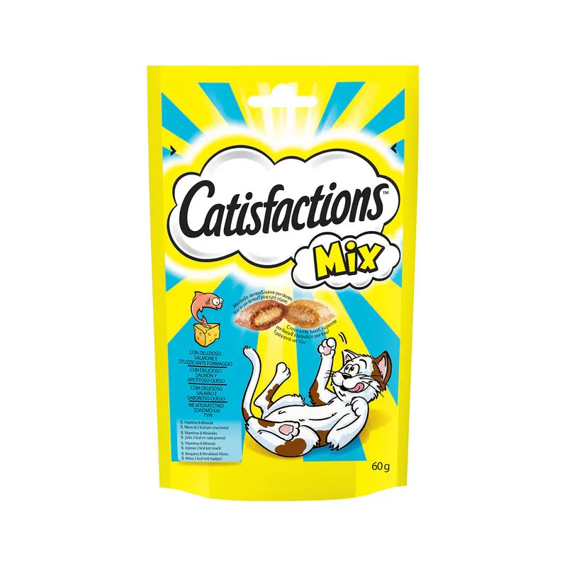 Catisfaction salmone e formaggio 60 gr