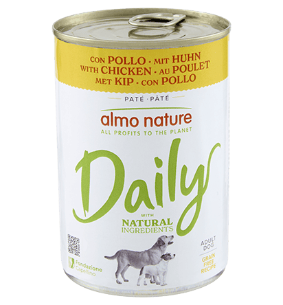 Daily Cane Pollo 400 Gr 24x