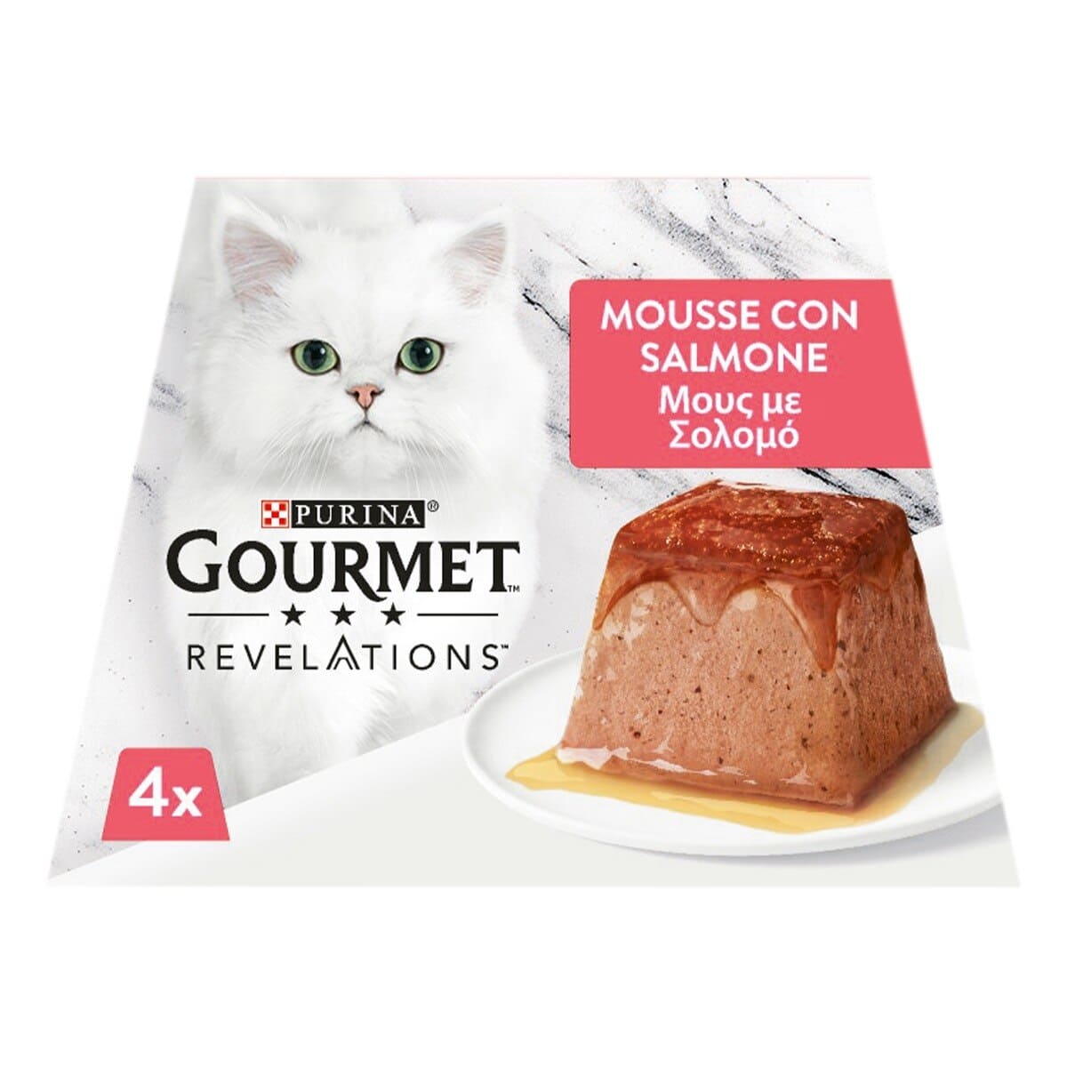 Gourmet Revelation Mousse Salmone 4 X 57 Gr 6x