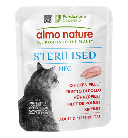 Hfc Sterilised Filetto Di Pollo Bustina 50 Gr 24x