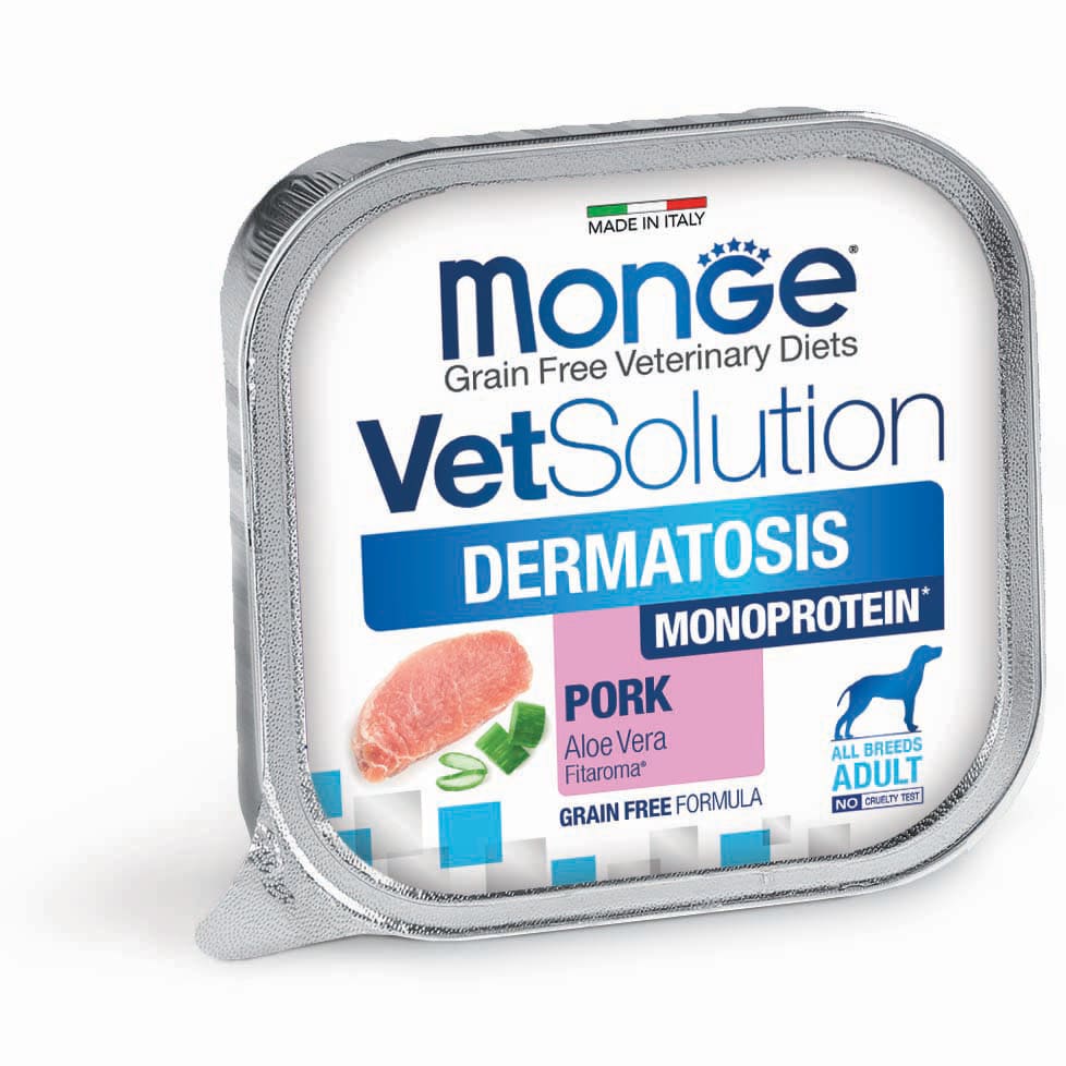 Monge Cane Vet Solution Dermatosis 150 Gr 24x