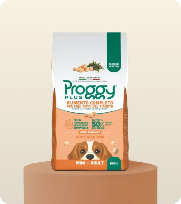 Proggy Plus Ceci e Alga Nori Cane Adult Mini 6 Kg